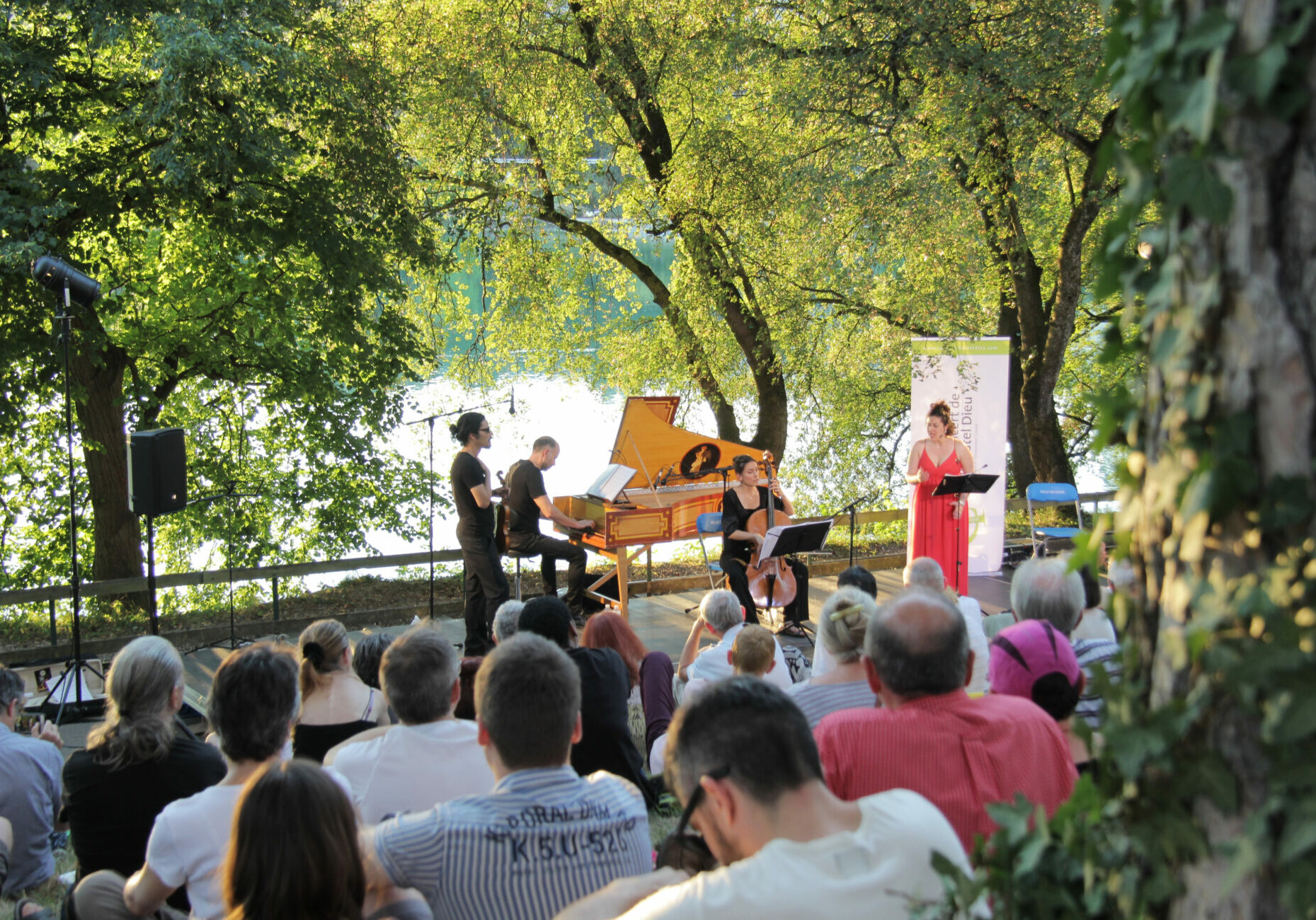 European Music Trails_concerts in the green Les artistes de Concerts "au vert" pour l'European Music Trails